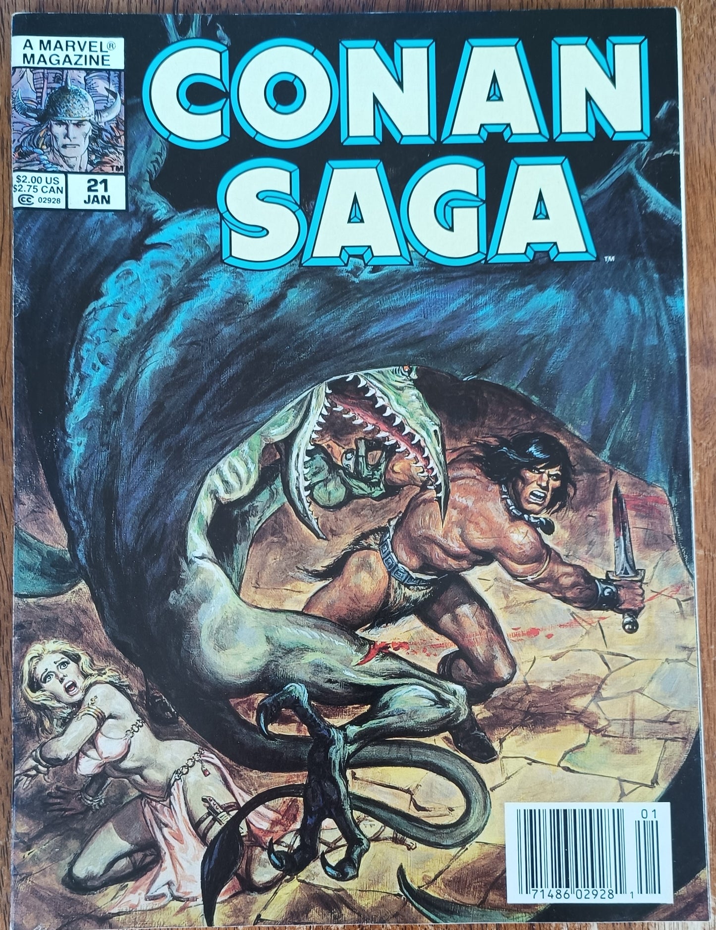 Marvel Conan Saga #21