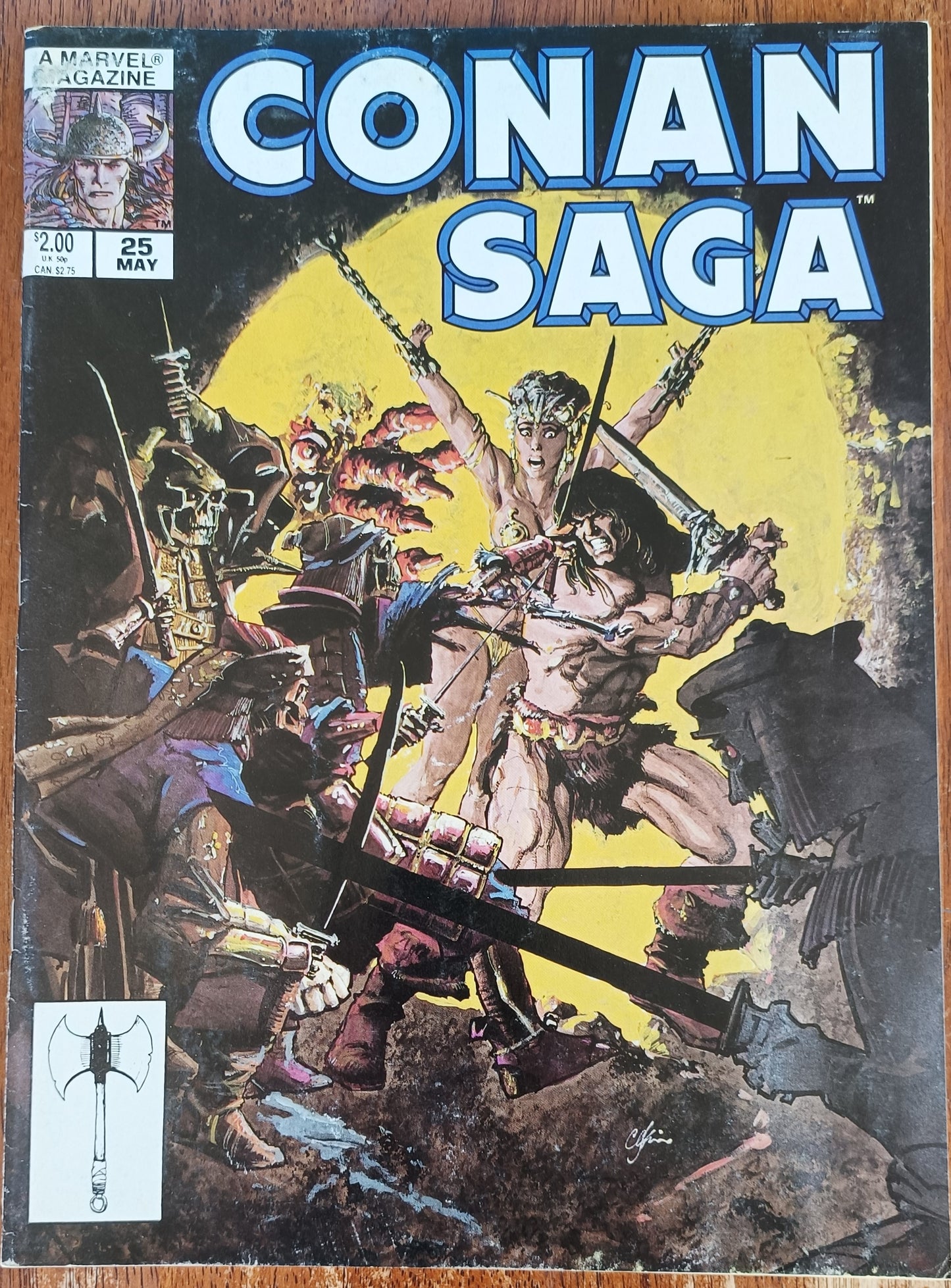 Marvel Conan Saga #25