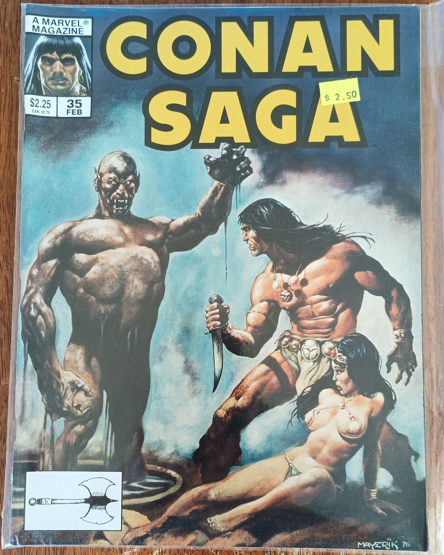 Marvel Conan Saga #35