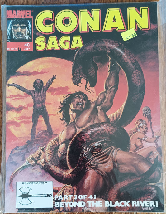 Marvel Conan Saga #40