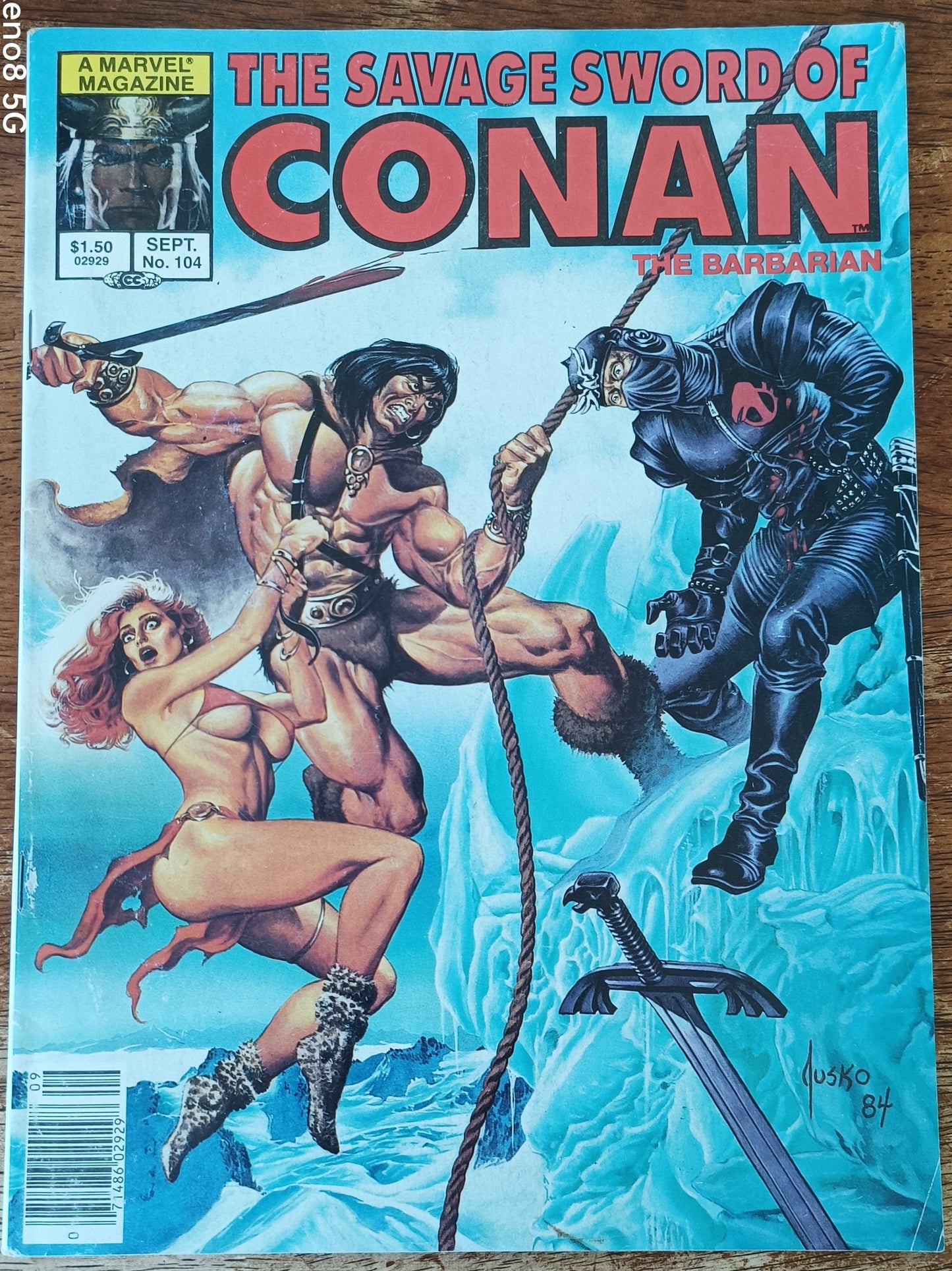 Marvel The Savage Sword of Conan the Barbarian #104