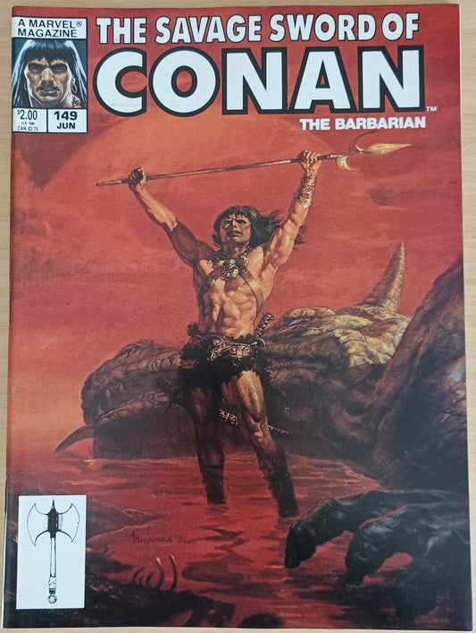 Marvel The Savage Sword of Conan the Barbarian #149