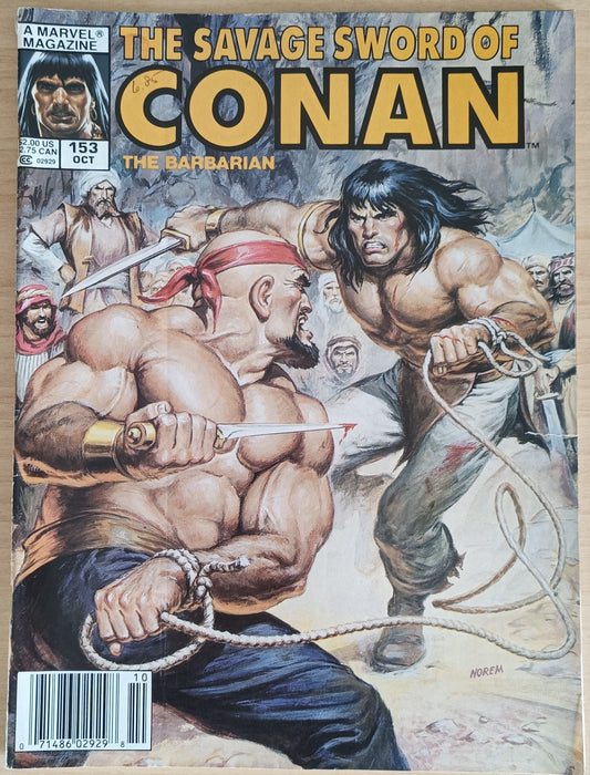 Marvel The Savage Sword of Conan the Barbarian #153