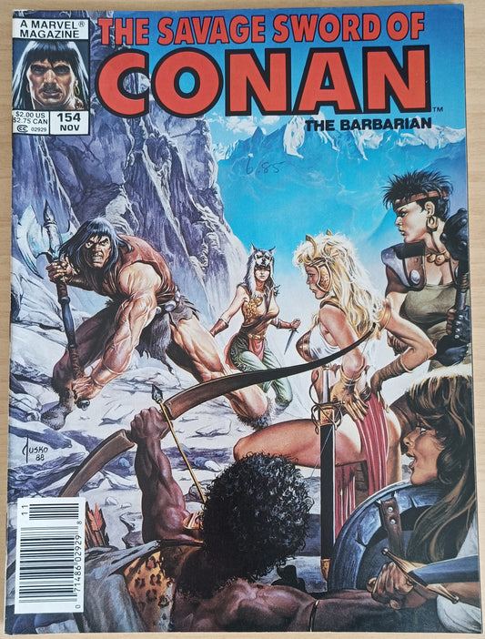 Marvel The Savage Sword of Conan the Barbarian #154