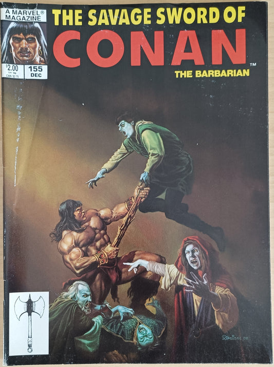 Marvel The Savage Sword of Conan the Barbarian #155