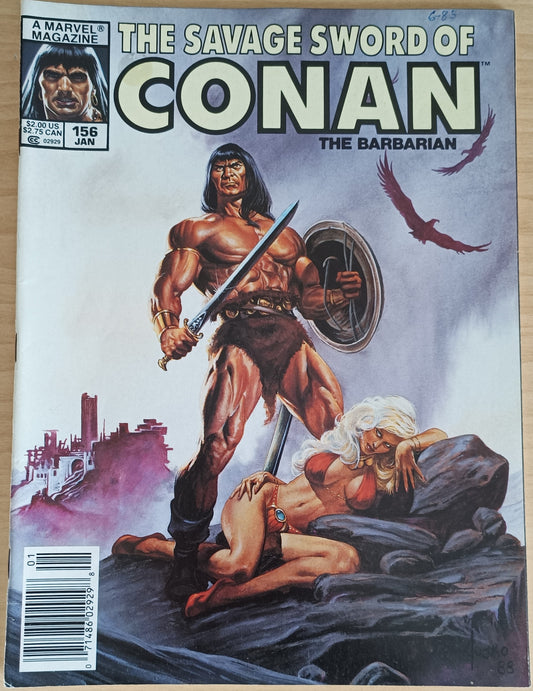 Marvel The Savage Sword of Conan the Barbarian #156