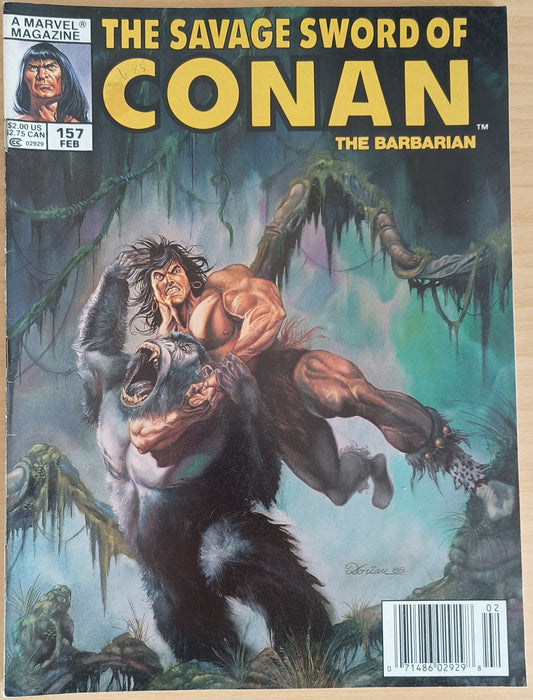 Marvel The Savage Sword of Conan the Barbarian #157