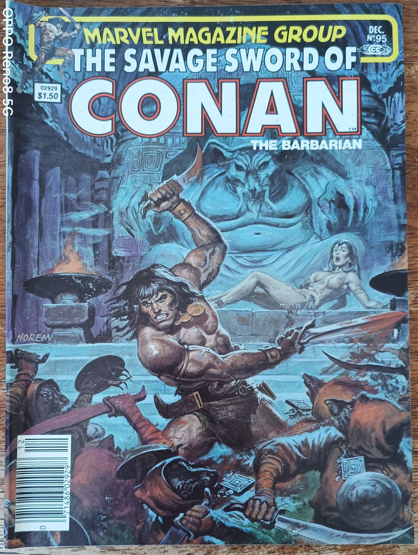 Marvel The Savage Sword of Conan the Barbarian #95