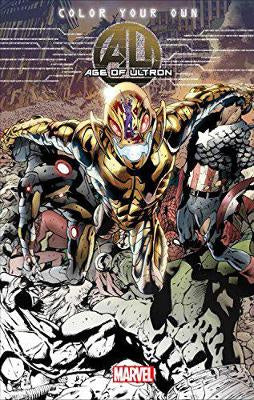 coloring book, colouring book, marvel comics, marvel graphic novel, Marvel graphic novels, ultron - Best Books