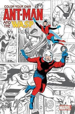 ant-man, coloring book, colouring book, marvel comics, marvel graphic novel, Marvel graphic novels, wasp - Best Books