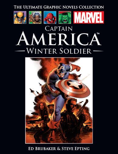 captain america, marvel comics, marvel graphic novels, marvel ultimate graphic collection, winter soldier - Best Books