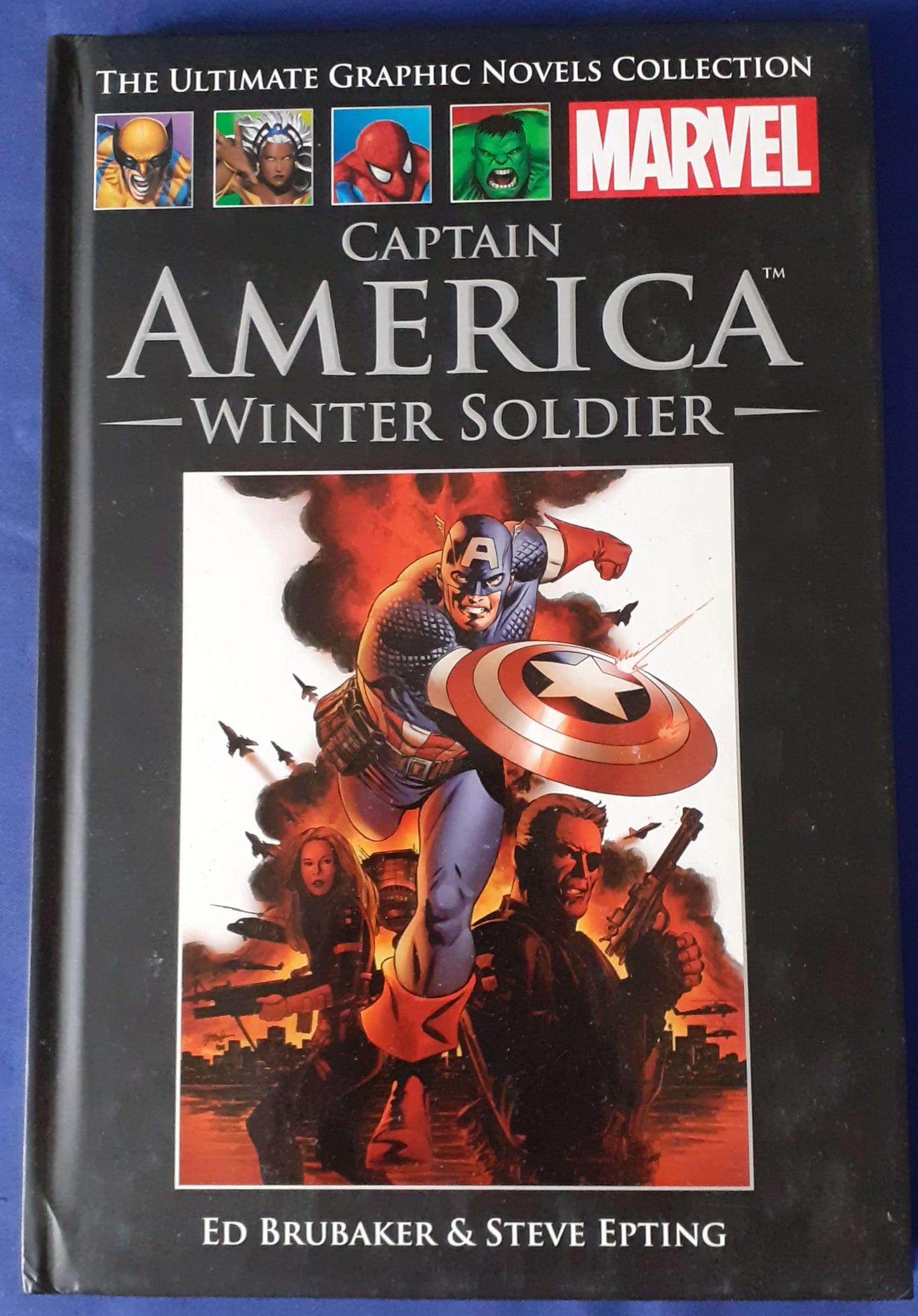 captain america, marvel comics, marvel graphic novels, marvel ultimate graphic collection, winter soldier - Best Books